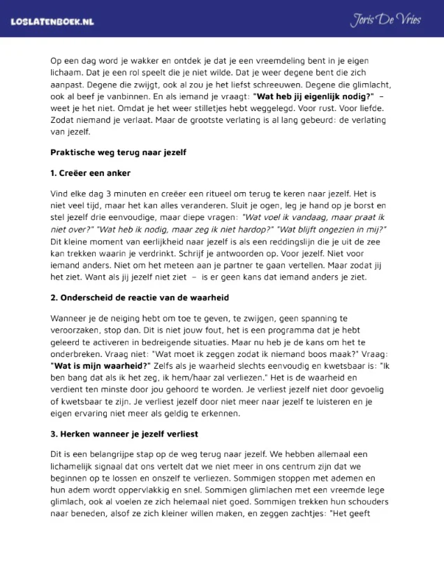 Kočičí bible Oficial — technieken voor emotionele vrijheid