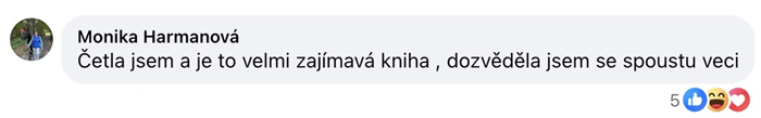 Facebookový komentář čtenáře Kočičí bible