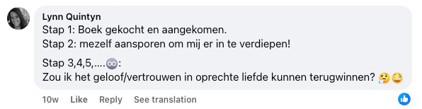 Reactie van Lynn