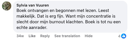 Reactie van Sylvia van Vuuren